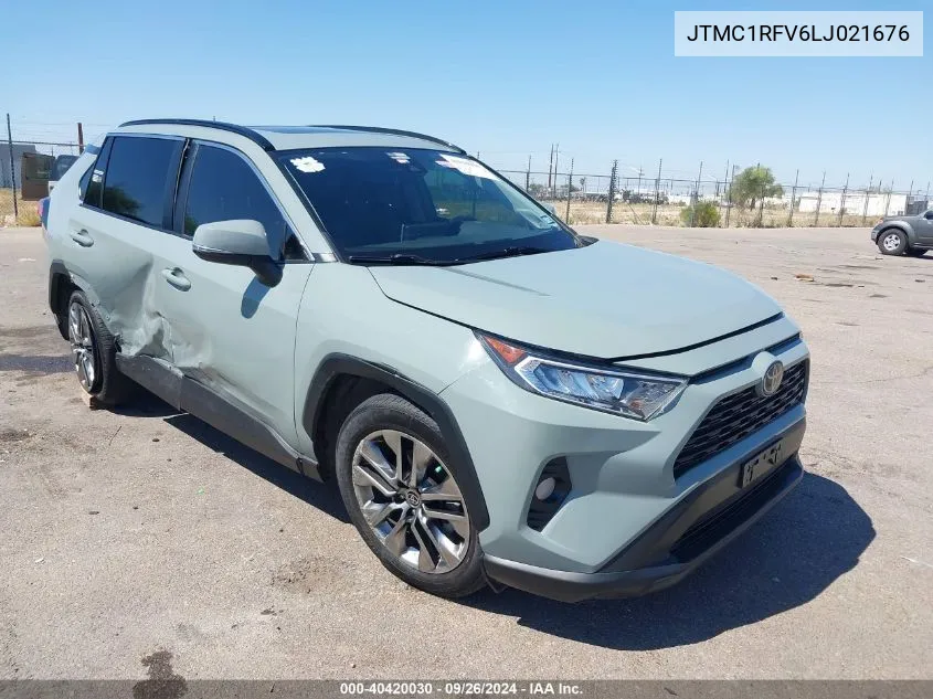 2020 Toyota Rav4 Xle Premium VIN: JTMC1RFV6LJ021676 Lot: 40420030