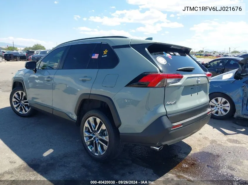 2020 Toyota Rav4 Xle Premium VIN: JTMC1RFV6LJ021676 Lot: 40420030