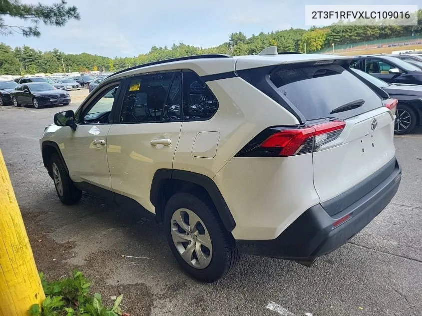 2020 Toyota Rav4 Le VIN: 2T3F1RFVXLC109016 Lot: 40445497