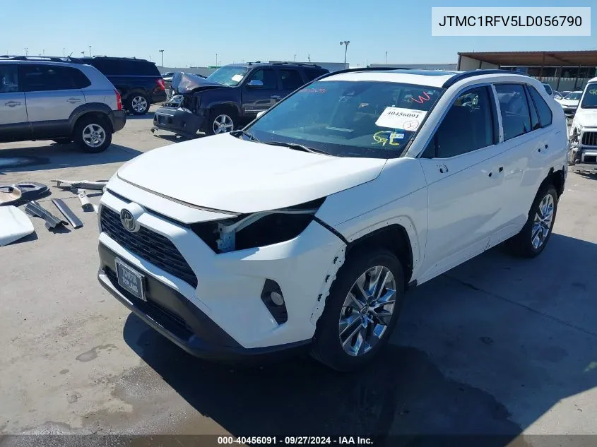 2020 Toyota Rav4 Xle Premium VIN: JTMC1RFV5LD056790 Lot: 40456091