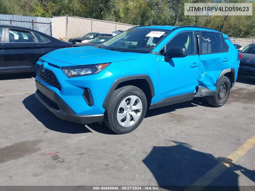 JTMH1RFV4LD059623 2020 Toyota Rav4 Le