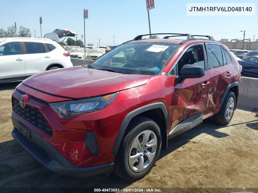 JTMH1RFV6LD048140 2020 Toyota Rav4 Le