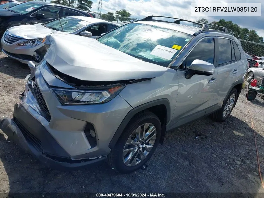 2020 Toyota Rav4 Xle Premium VIN: 2T3C1RFV2LW085120 Lot: 40479604