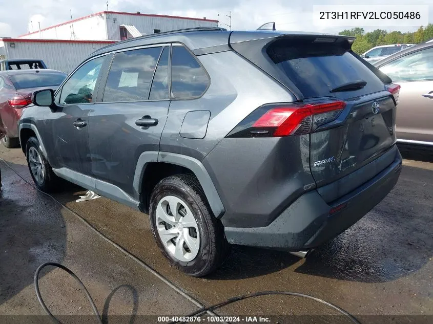 2020 Toyota Rav4 Le VIN: 2T3H1RFV2LC050486 Lot: 40482876