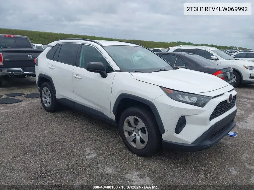 2020 Toyota Rav4 Le VIN: 2T3H1RFV4LW069992 Lot: 40488108