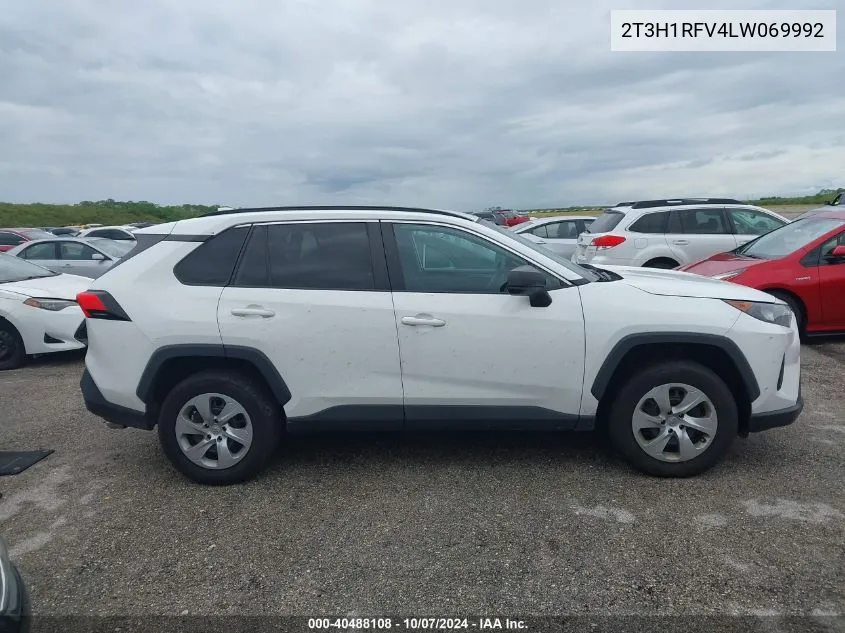 2020 Toyota Rav4 Le VIN: 2T3H1RFV4LW069992 Lot: 40488108