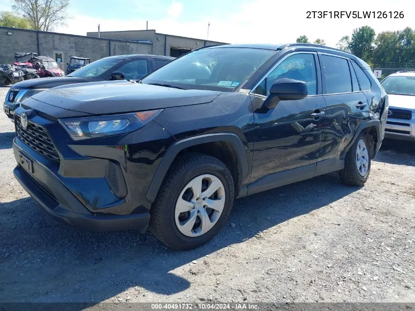 2020 Toyota Rav4 Le VIN: 2T3F1RFV5LW126126 Lot: 40491732