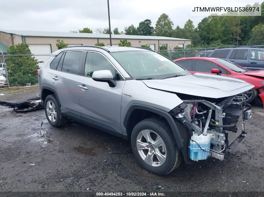 2020 Toyota Rav4 Hybrid Le VIN: JTMMWRFV8LD536974 Lot: 40494253