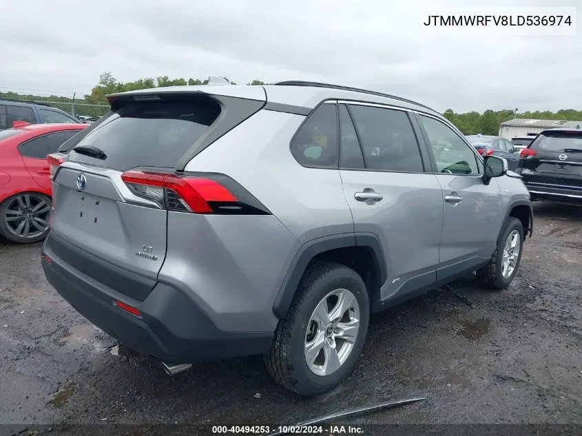 2020 Toyota Rav4 Hybrid Le VIN: JTMMWRFV8LD536974 Lot: 40494253