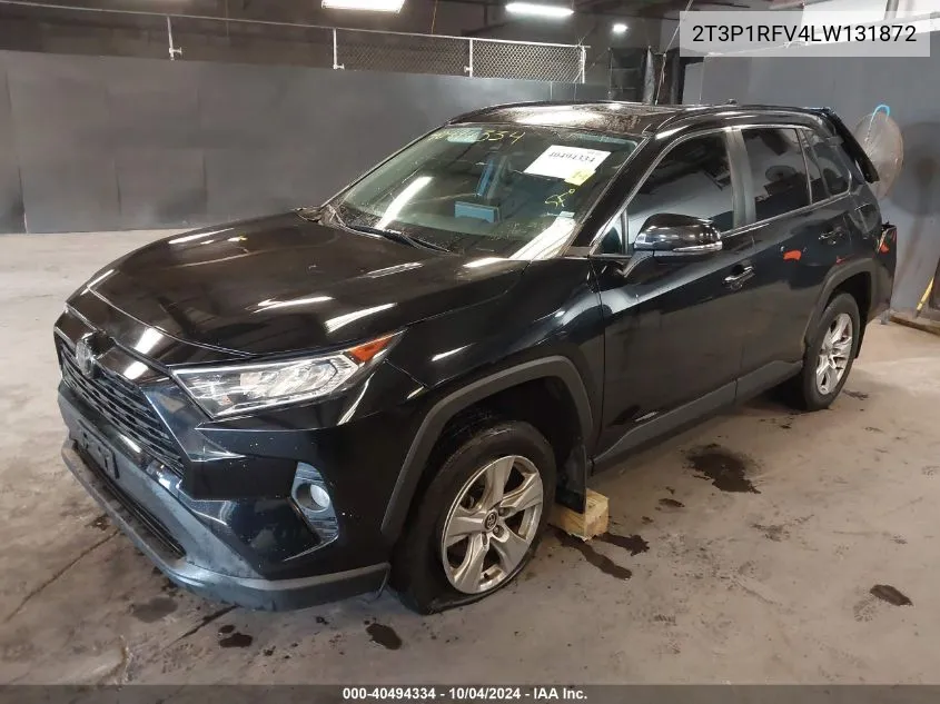 2020 Toyota Rav4 Xle VIN: 2T3P1RFV4LW131872 Lot: 40494334