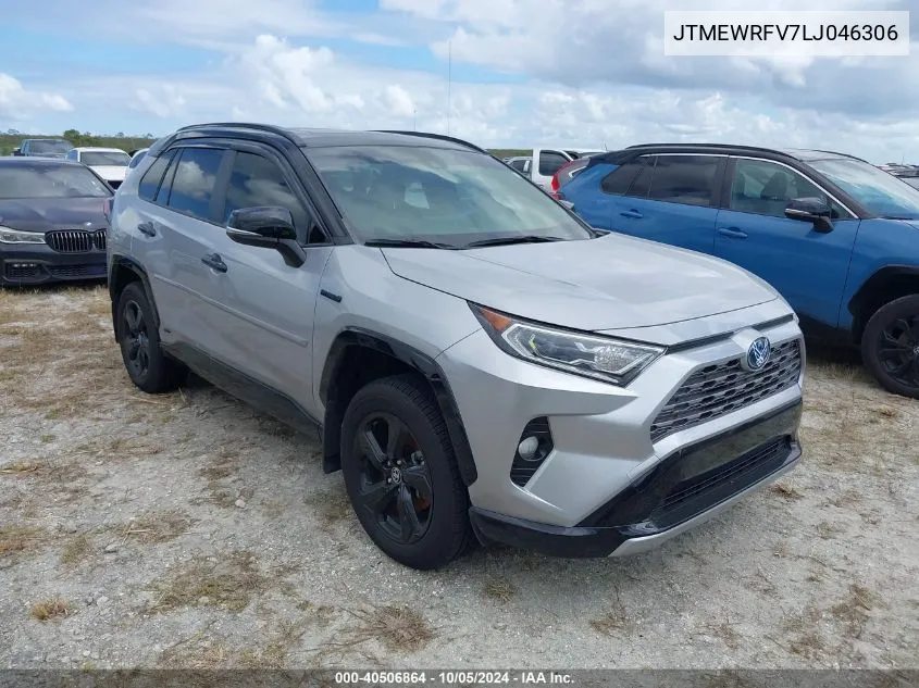 2020 Toyota Rav4 Xse VIN: JTMEWRFV7LJ046306 Lot: 40506864