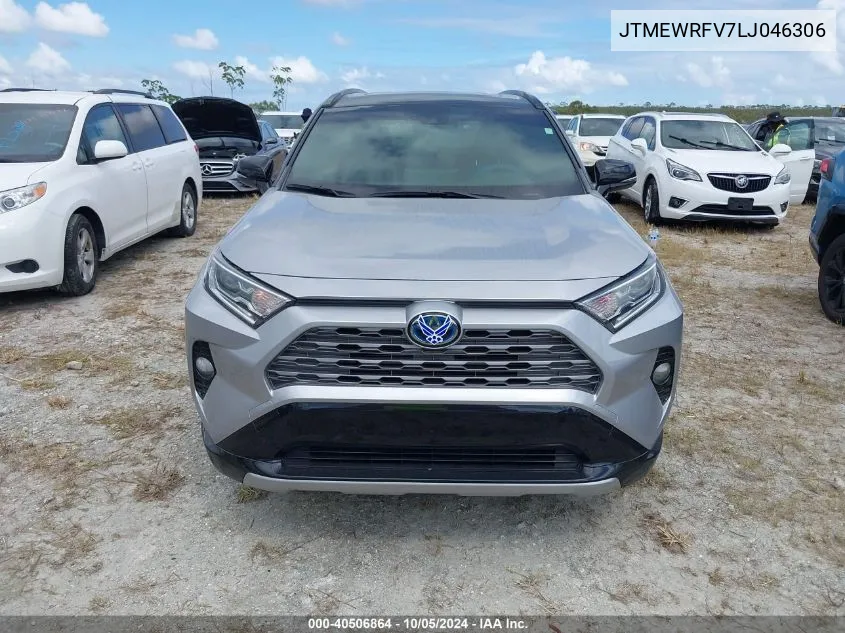 2020 Toyota Rav4 Xse VIN: JTMEWRFV7LJ046306 Lot: 40506864