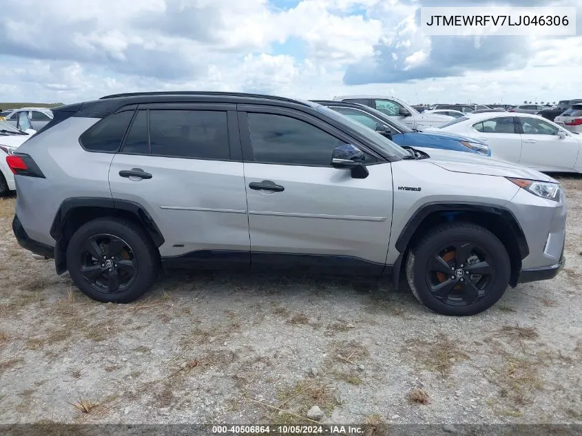 2020 Toyota Rav4 Xse VIN: JTMEWRFV7LJ046306 Lot: 40506864