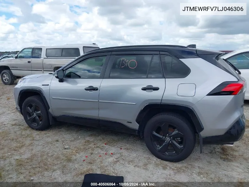 2020 Toyota Rav4 Xse VIN: JTMEWRFV7LJ046306 Lot: 40506864