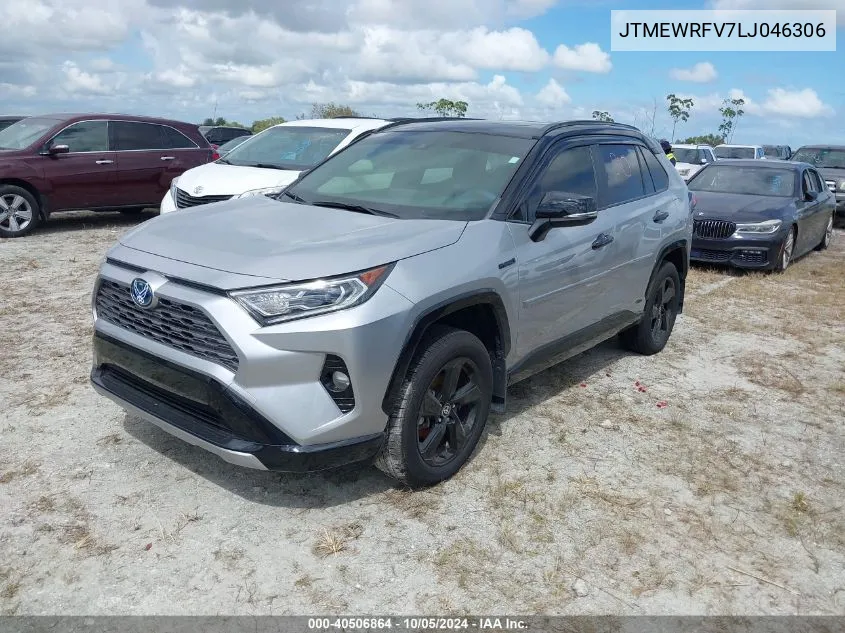 2020 Toyota Rav4 Xse VIN: JTMEWRFV7LJ046306 Lot: 40506864