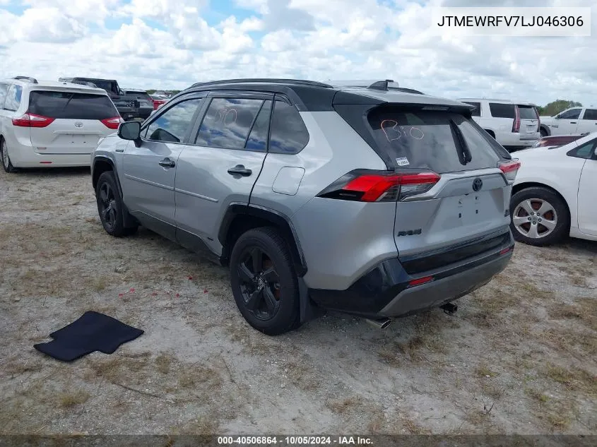 2020 Toyota Rav4 Xse VIN: JTMEWRFV7LJ046306 Lot: 40506864