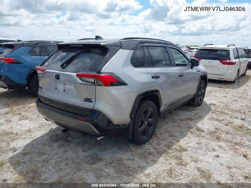 2020 Toyota Rav4 Xse VIN: JTMEWRFV7LJ046306 Lot: 40506864