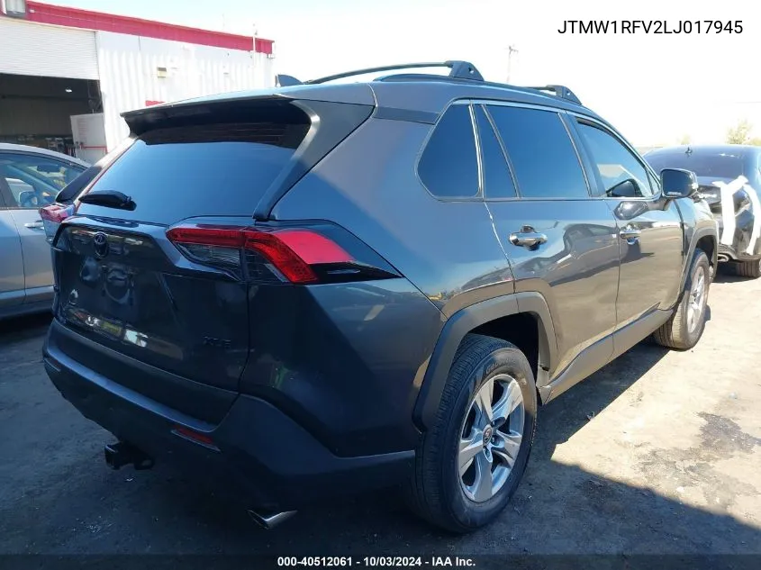 2020 Toyota Rav4 Xle VIN: JTMW1RFV2LJ017945 Lot: 40512061