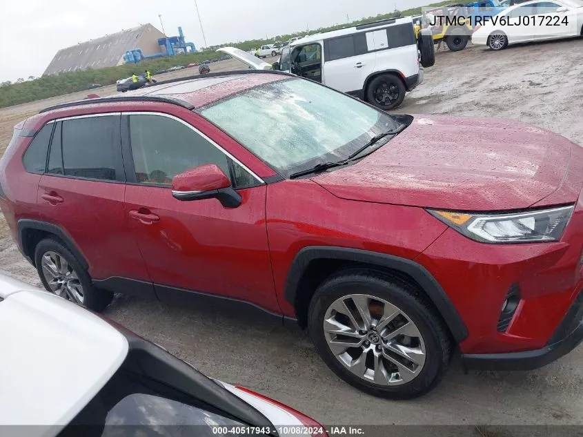 2020 Toyota Rav4 Xle Premium VIN: JTMC1RFV6LJ017224 Lot: 40517943