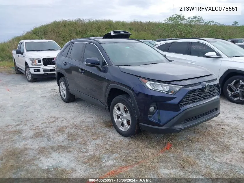 2020 Toyota Rav4 Xle VIN: 2T3W1RFVXLC075661 Lot: 40525951