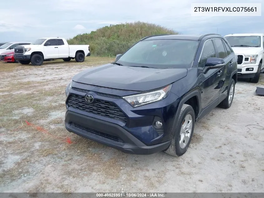 2020 Toyota Rav4 Xle VIN: 2T3W1RFVXLC075661 Lot: 40525951