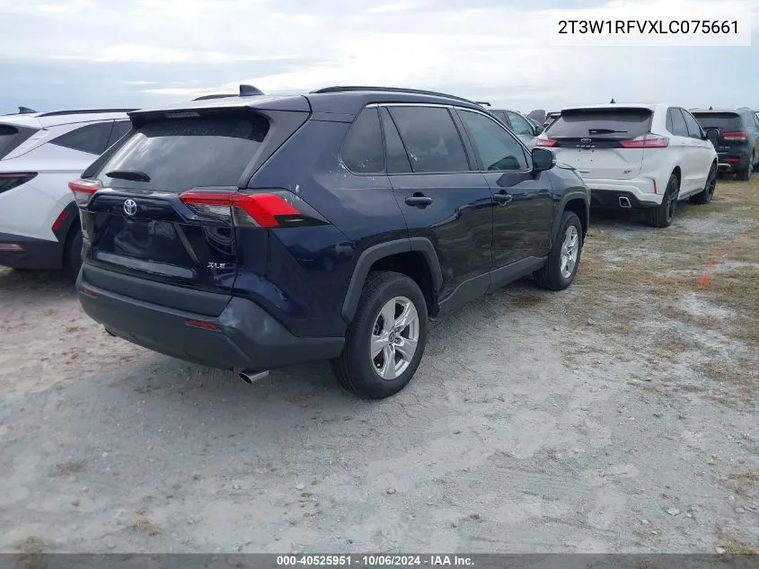 2020 Toyota Rav4 Xle VIN: 2T3W1RFVXLC075661 Lot: 40525951