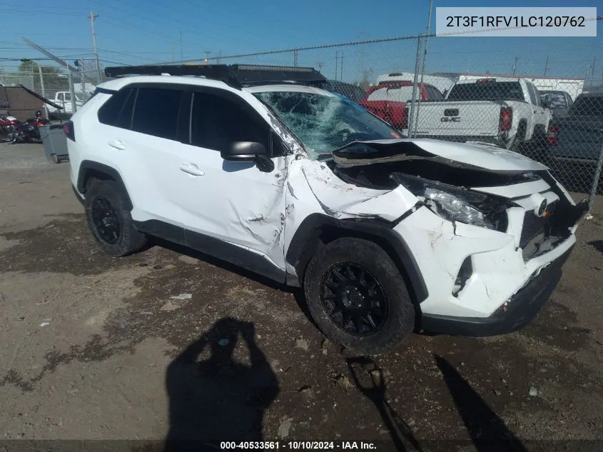 2020 Toyota Rav4 Le VIN: 2T3F1RFV1LC120762 Lot: 40533561