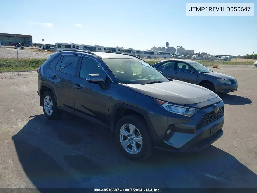 2020 Toyota Rav4 Xle VIN: JTMP1RFV1LD050647 Lot: 40536597