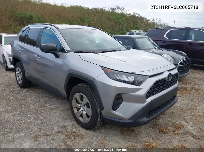 2020 Toyota Rav4 Le VIN: 2T3H1RFV6LC065718 Lot: 40540722