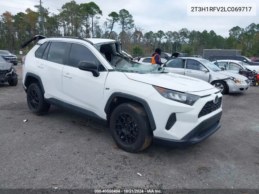 2020 Toyota Rav4 Le VIN: 2T3H1RFV2LC069717 Lot: 40550404