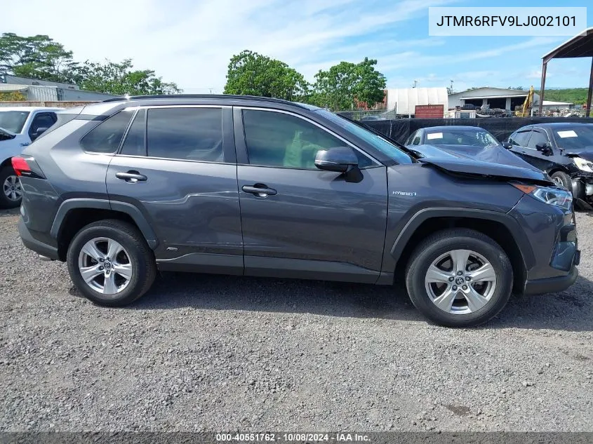 2020 Toyota Rav4 Xle/Xle Premium/Xse VIN: JTMR6RFV9LJ002101 Lot: 40551762