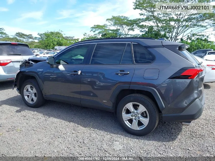 2020 Toyota Rav4 Xle/Xle Premium/Xse VIN: JTMR6RFV9LJ002101 Lot: 40551762