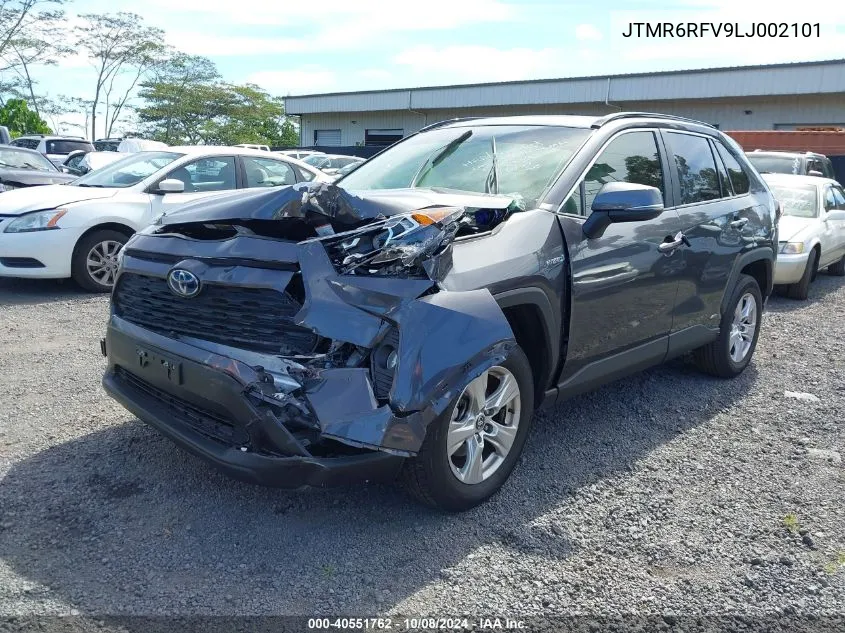 2020 Toyota Rav4 Xle/Xle Premium/Xse VIN: JTMR6RFV9LJ002101 Lot: 40551762