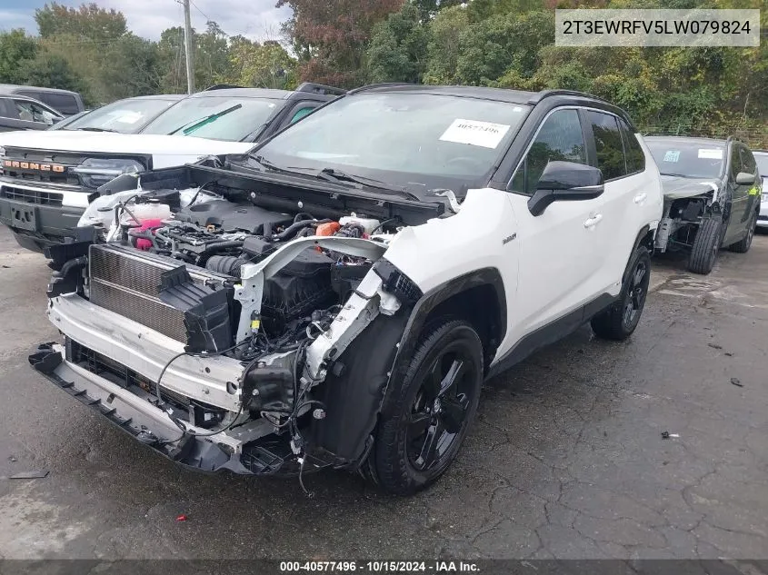 2020 Toyota Rav4 Hybrid Xse VIN: 2T3EWRFV5LW079824 Lot: 40577496