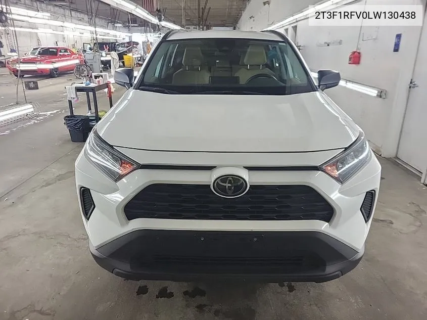 2020 Toyota Rav4 Le VIN: 2T3F1RFV0LW130438 Lot: 40579728