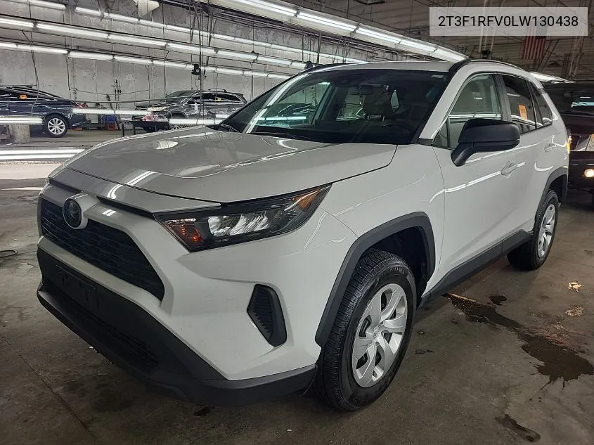 2020 Toyota Rav4 Le VIN: 2T3F1RFV0LW130438 Lot: 40579728