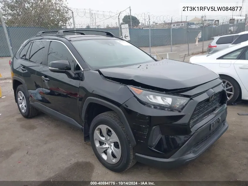 2020 Toyota Rav4 Le VIN: 2T3K1RFV5LW084877 Lot: 40594775