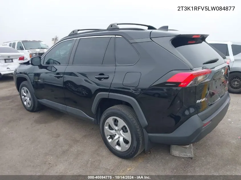 2020 Toyota Rav4 Le VIN: 2T3K1RFV5LW084877 Lot: 40594775