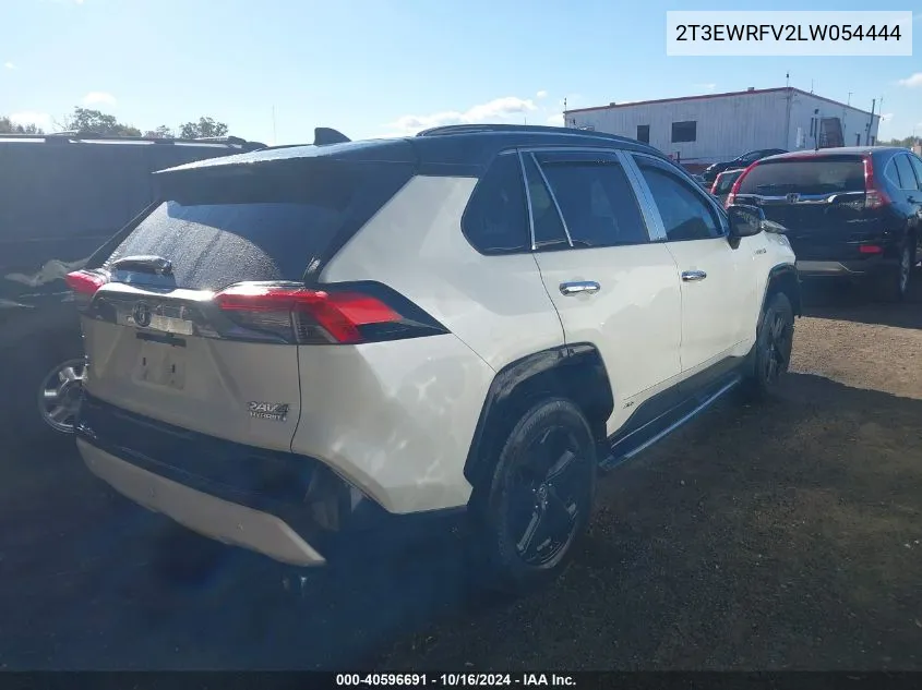 2020 Toyota Rav4 Hybrid Xse VIN: 2T3EWRFV2LW054444 Lot: 40596691