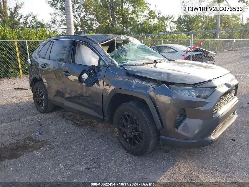 2020 Toyota Rav4 Xle VIN: 2T3W1RFV2LC073533 Lot: 40622494