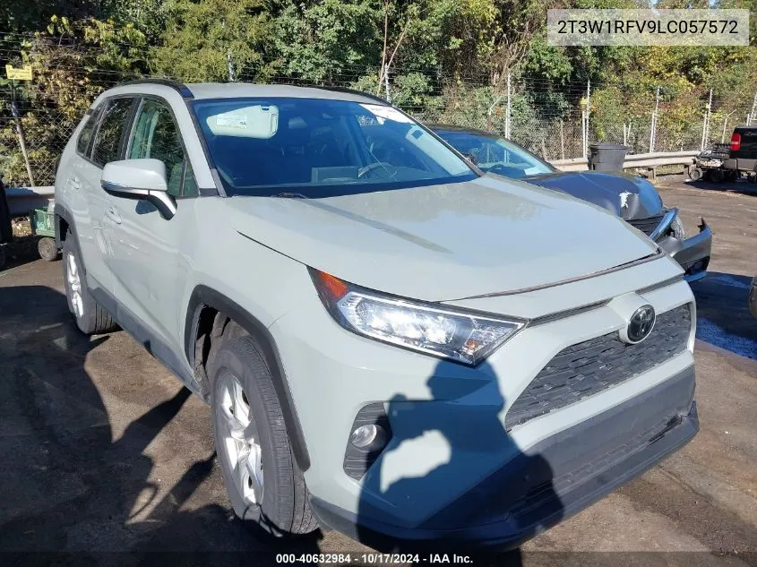 2020 Toyota Rav4 Xle VIN: 2T3W1RFV9LC057572 Lot: 40632984