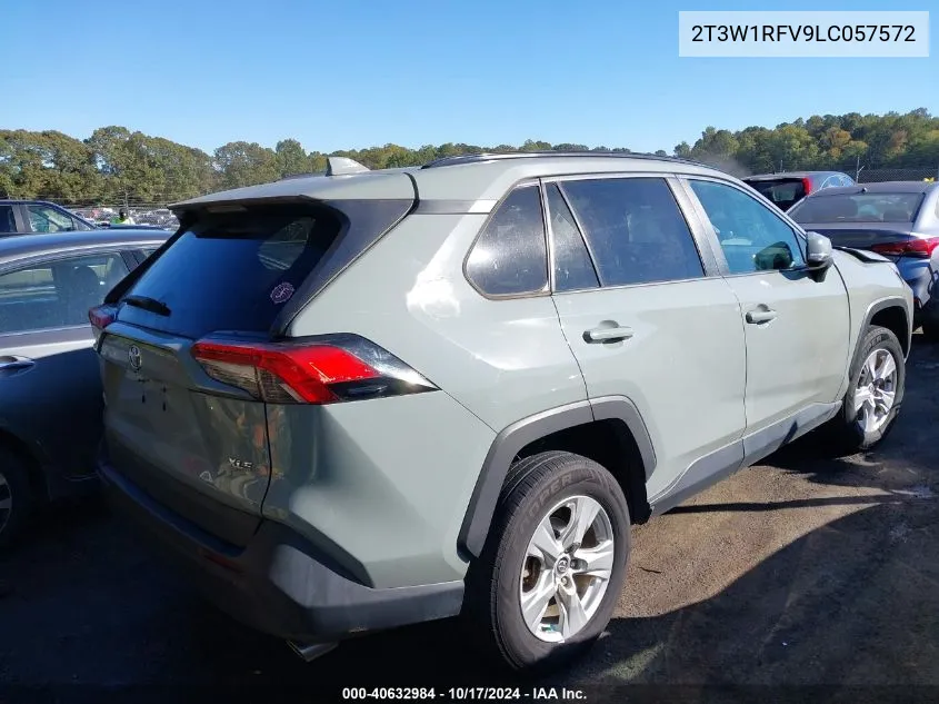 2020 Toyota Rav4 Xle VIN: 2T3W1RFV9LC057572 Lot: 40632984