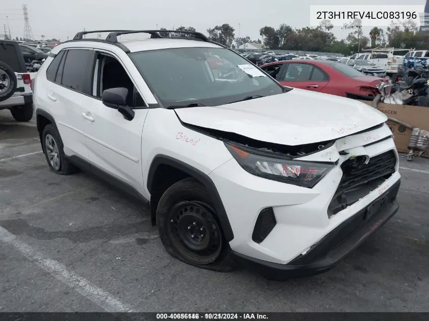 2020 Toyota Rav4 Le VIN: 2T3H1RFV4LC083196 Lot: 40656146