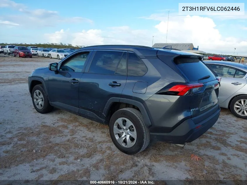 2020 Toyota Rav4 Le VIN: 2T3H1RFV6LC062446 Lot: 40660916