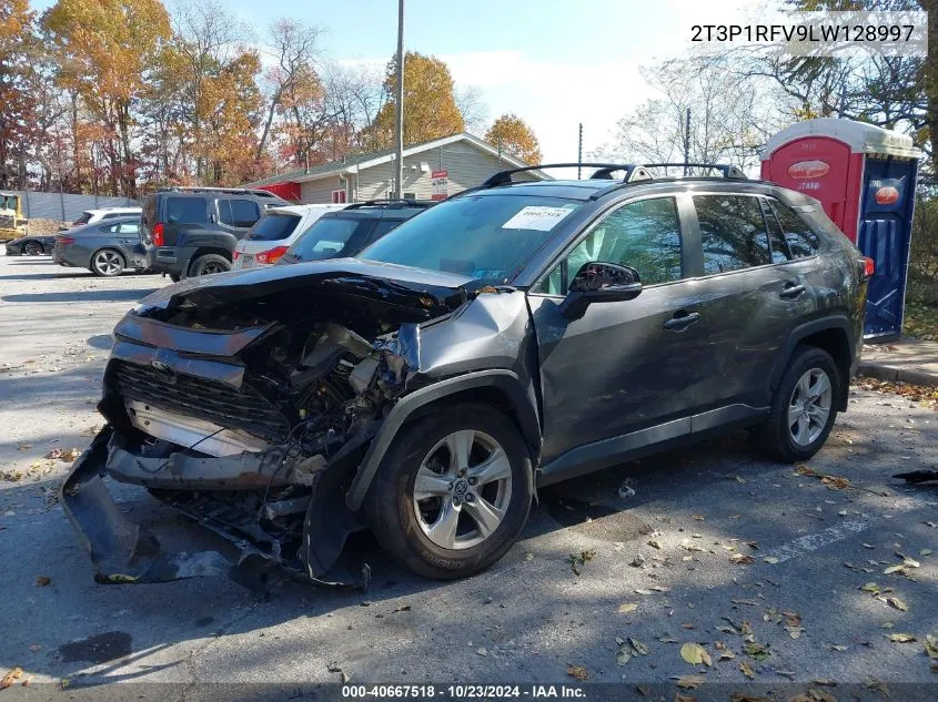 2020 Toyota Rav4 Xle VIN: 2T3P1RFV9LW128997 Lot: 40667518