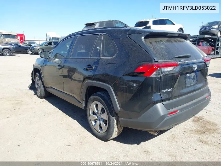 2020 Toyota Rav4 Le VIN: JTMH1RFV3LD053022 Lot: 40678584