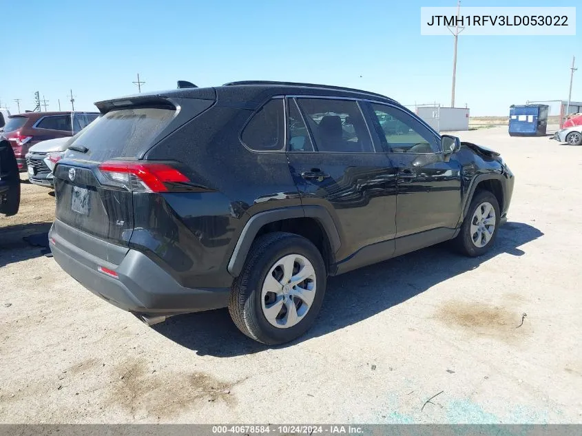 2020 Toyota Rav4 Le VIN: JTMH1RFV3LD053022 Lot: 40678584