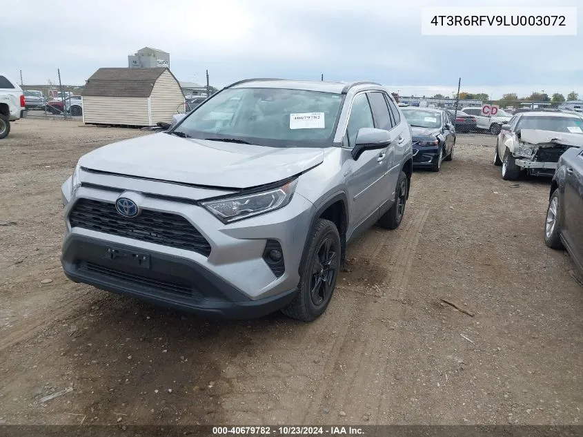 2020 Toyota Rav4 Hybrid Xle VIN: 4T3R6RFV9LU003072 Lot: 40679782