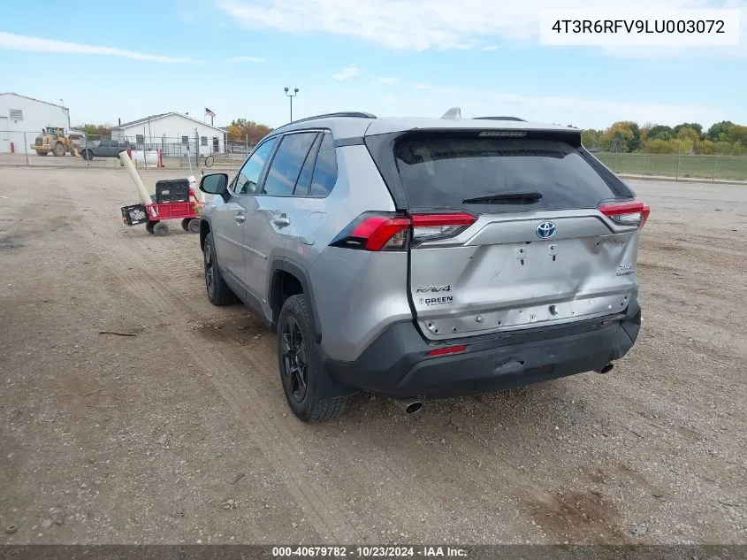 2020 Toyota Rav4 Hybrid Xle VIN: 4T3R6RFV9LU003072 Lot: 40679782