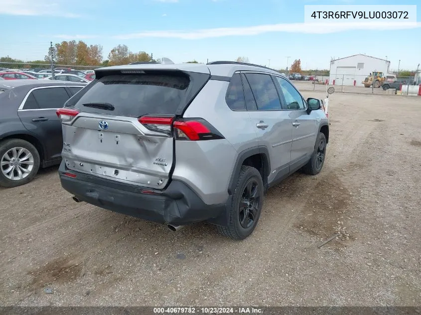 2020 Toyota Rav4 Hybrid Xle VIN: 4T3R6RFV9LU003072 Lot: 40679782